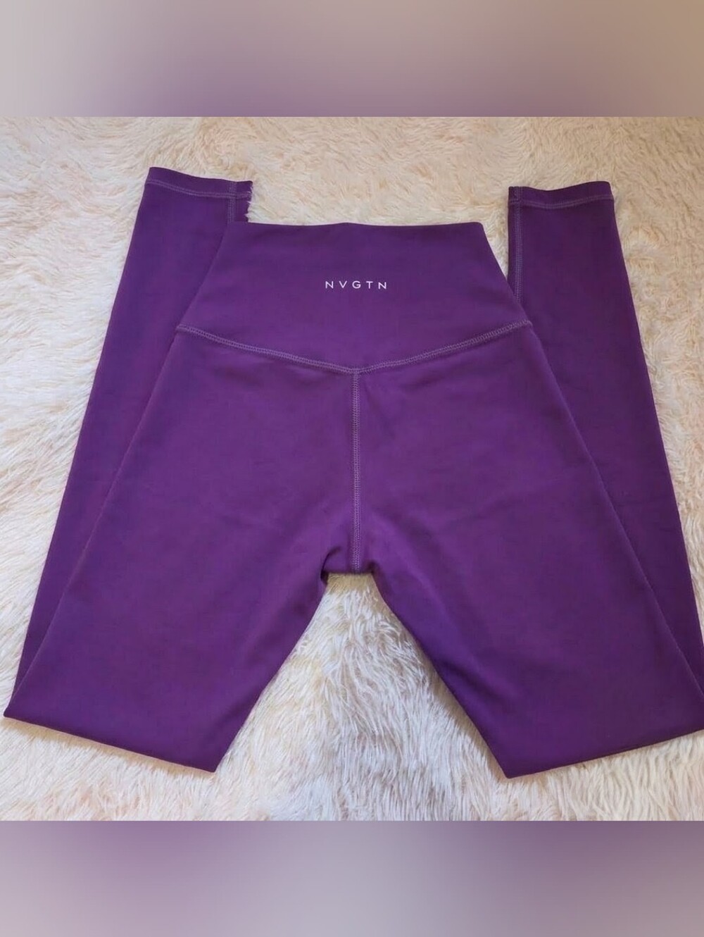 NVGTN Violet Purple Signature Leggings - Size Small